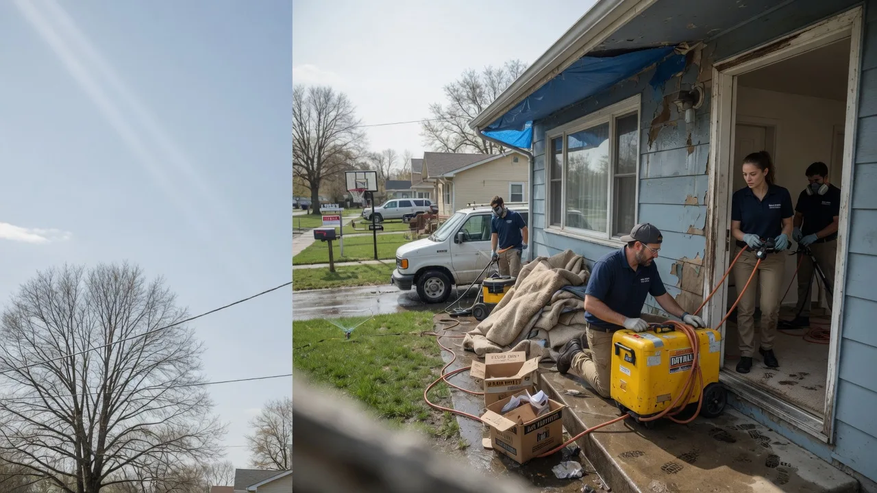 Basement Flood Cleanup in Blanket, TX near me